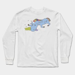 dead unicorn Long Sleeve T-Shirt